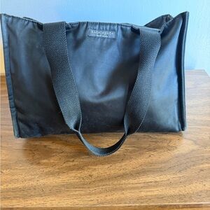 Vintage Kate Spade Large Nylon Tote, canvas straps, excellent condition
